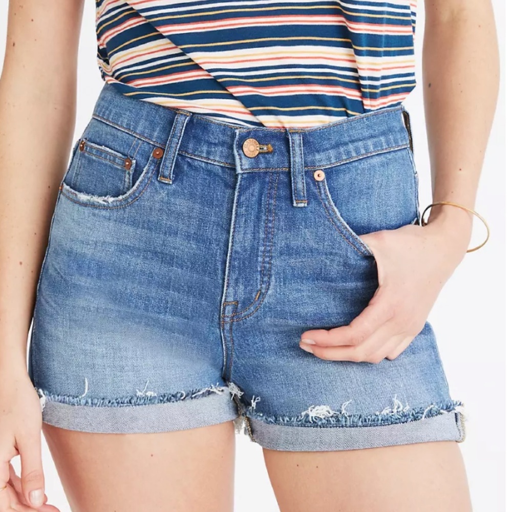 Madewell High Rise Denim shorts